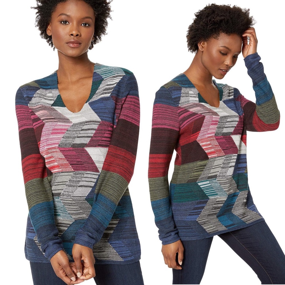 2/$50 - NIC+ZOE Women's Arctic Heat Sweater Top